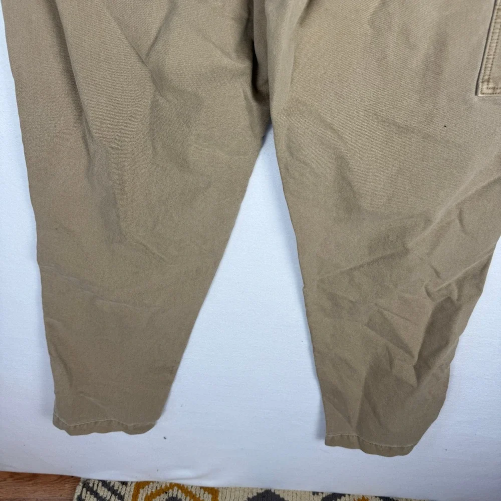 HUGO Boss Gloro242D Mens Carpenter Pants Medium Beige Double Knee XXL NEW